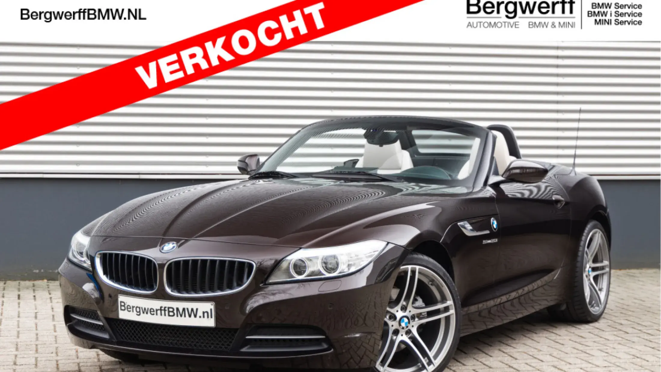 BMW Z4 Roadster Cabrio E89 Sparkling Brown Pearl Metallic Exclusivleder Nappa uitgebreid Elfenbeinweiss Schwarz