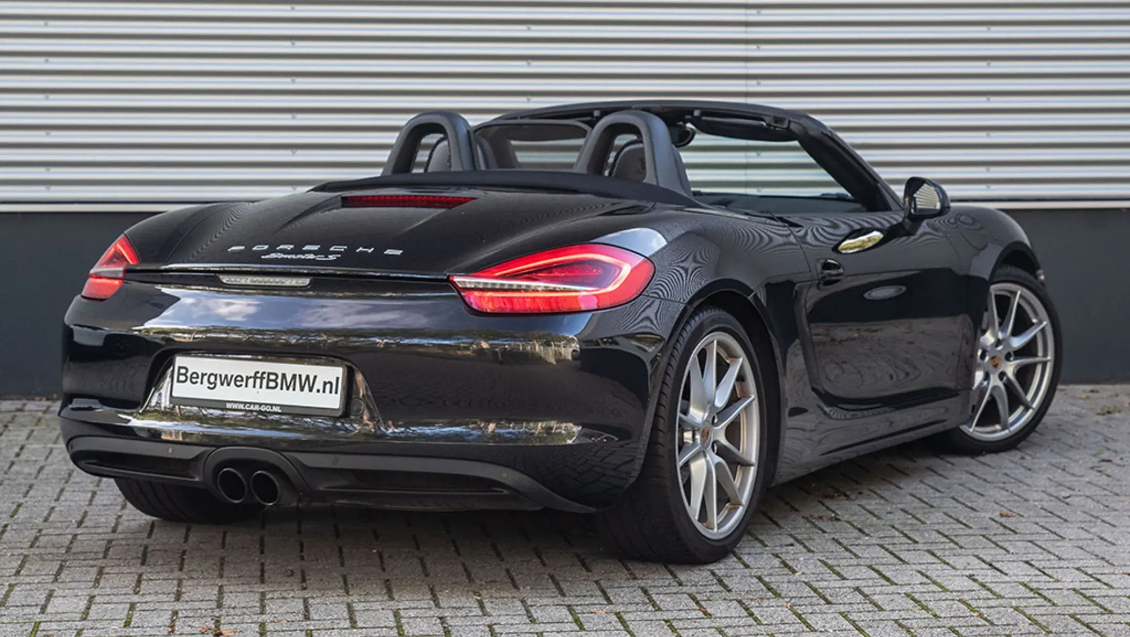 Porsche Boxster S 3.4 PDK Zwart Metallic 981 Bergwerff