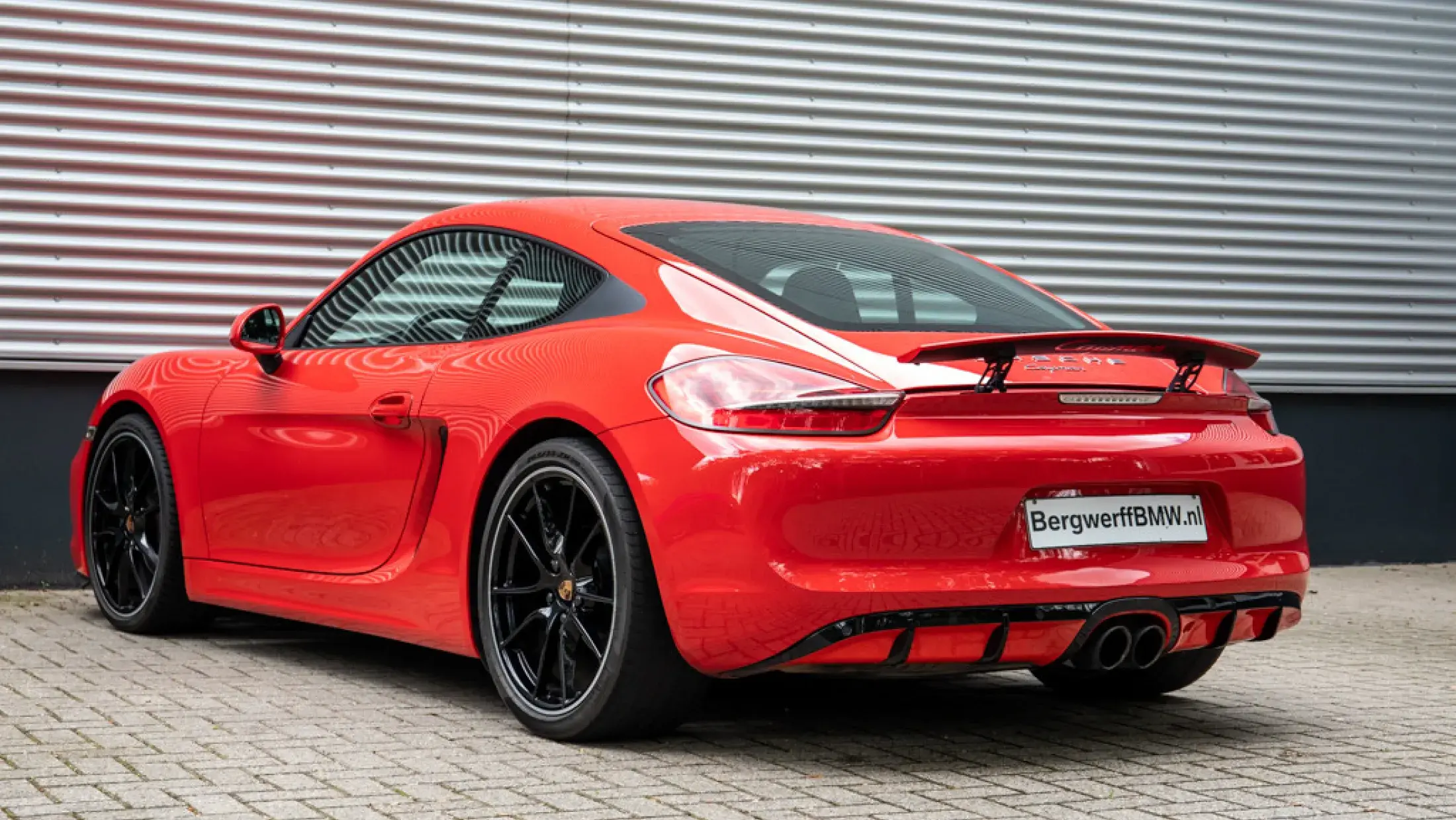 Porsche Cayman 2.7 PDK Indisch Rood Bergwerff