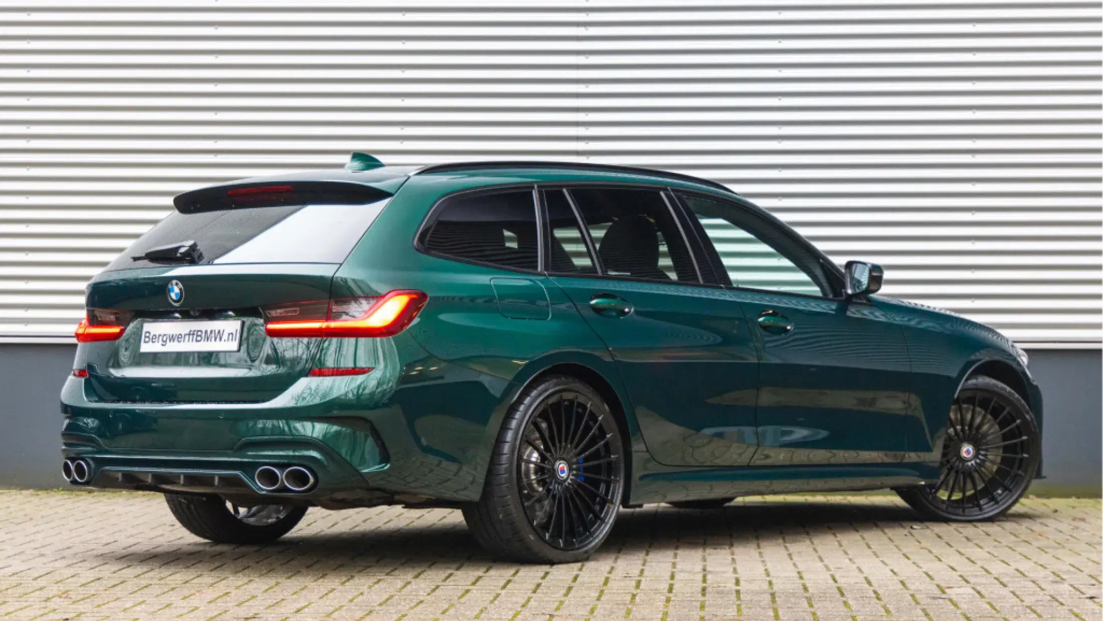 ALPINA B3 Touring Alpina Green Metallic Leder Vernasca Schwarz G21 Bergwerff Gorinchem