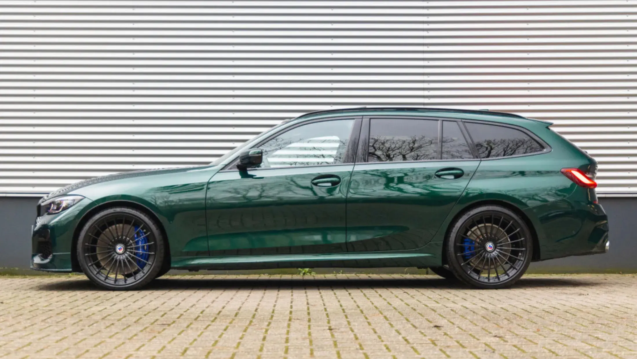 ALPINA B3 Touring Alpina Green Metallic Leder Vernasca Schwarz G21 Bergwerff Gorinchem