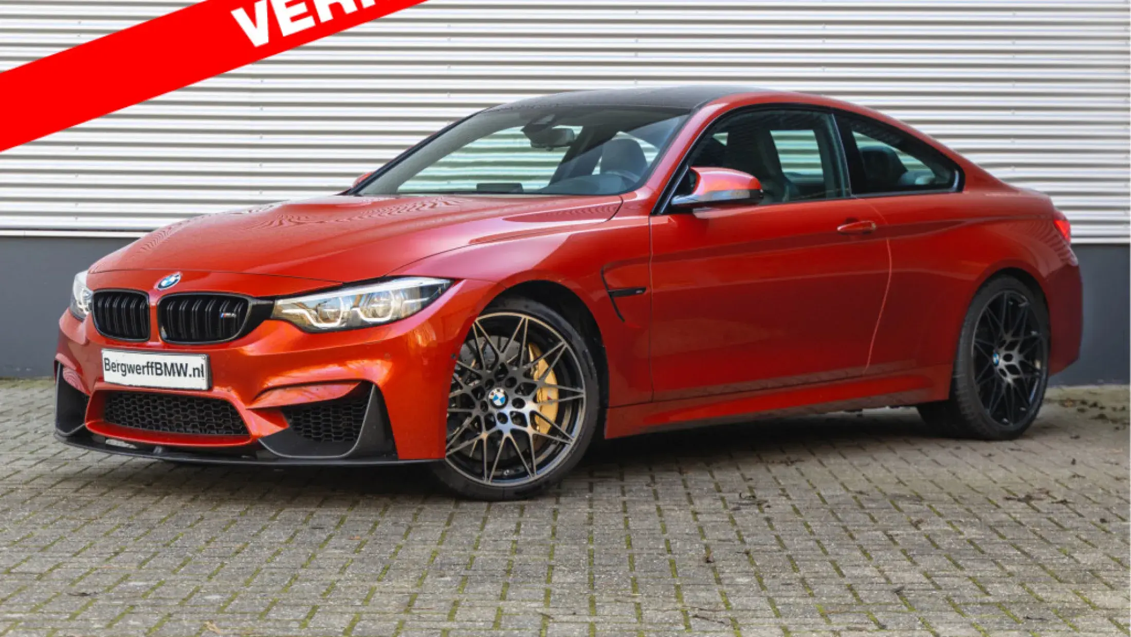 BMW M4 Competition Coupe Sakhir Orange F82 M Performance Volleder