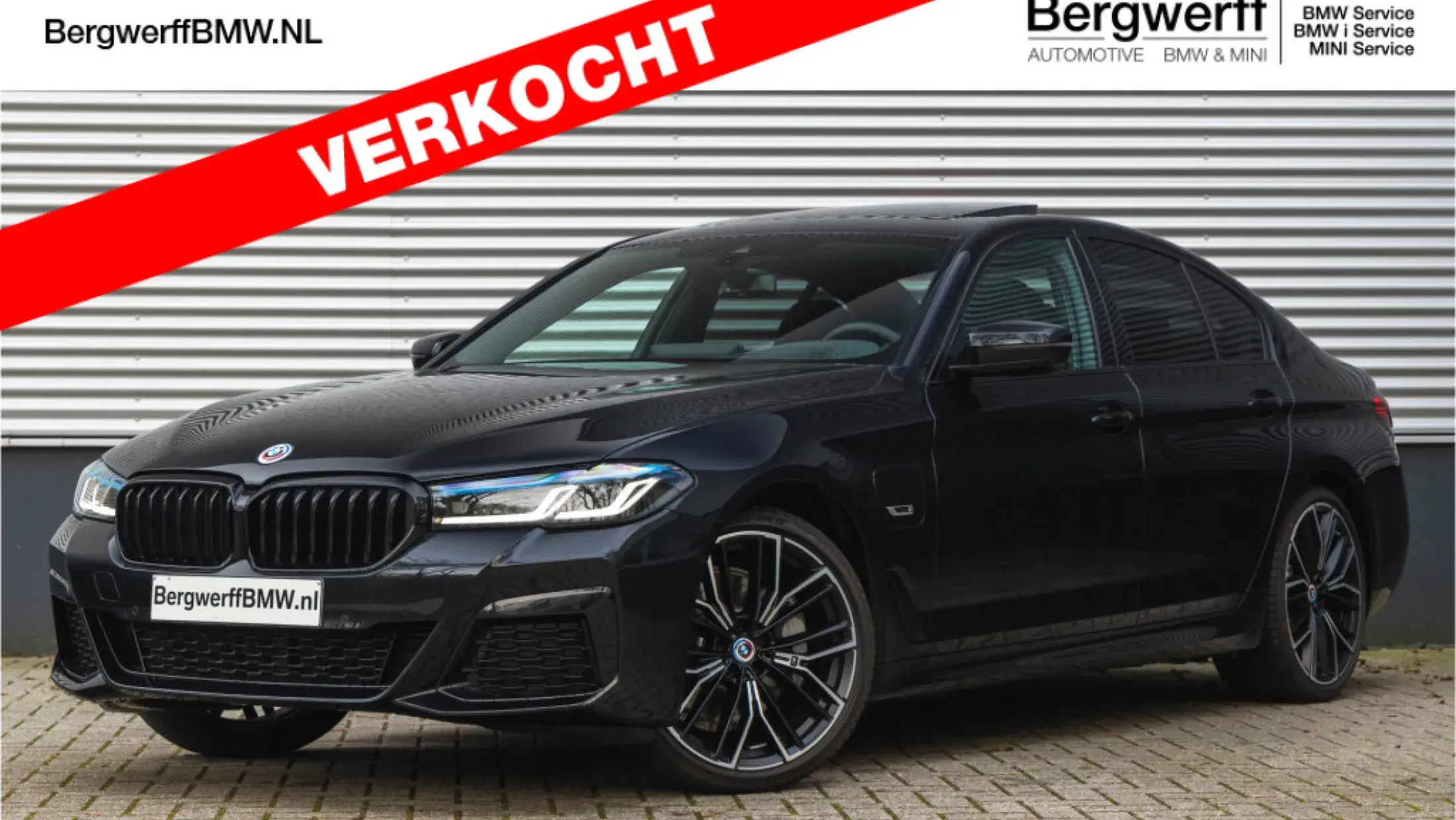 BMW G30 LCI 5-serie 530e High Executive - M-Sport - Dak - Head-up - Nappa Leder 1