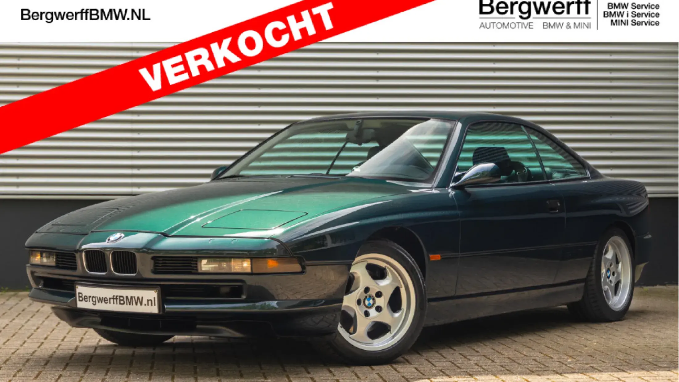 BMW E31 850Ci 5.4 Sonderwunsch Tannen Grün Individual Interior Volleder Merino Amarobrown