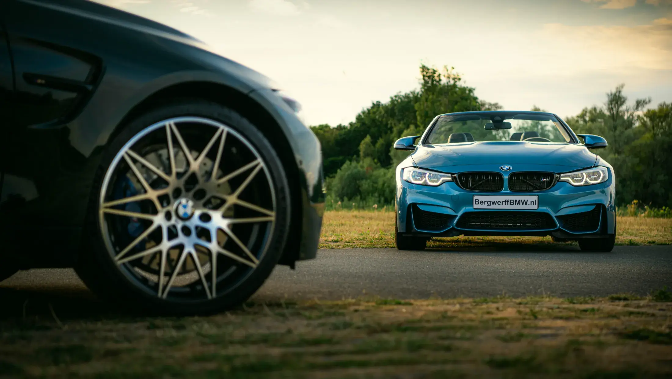 BMW M4 Competition Cabrio Individual Maldives Blue Metallic F83