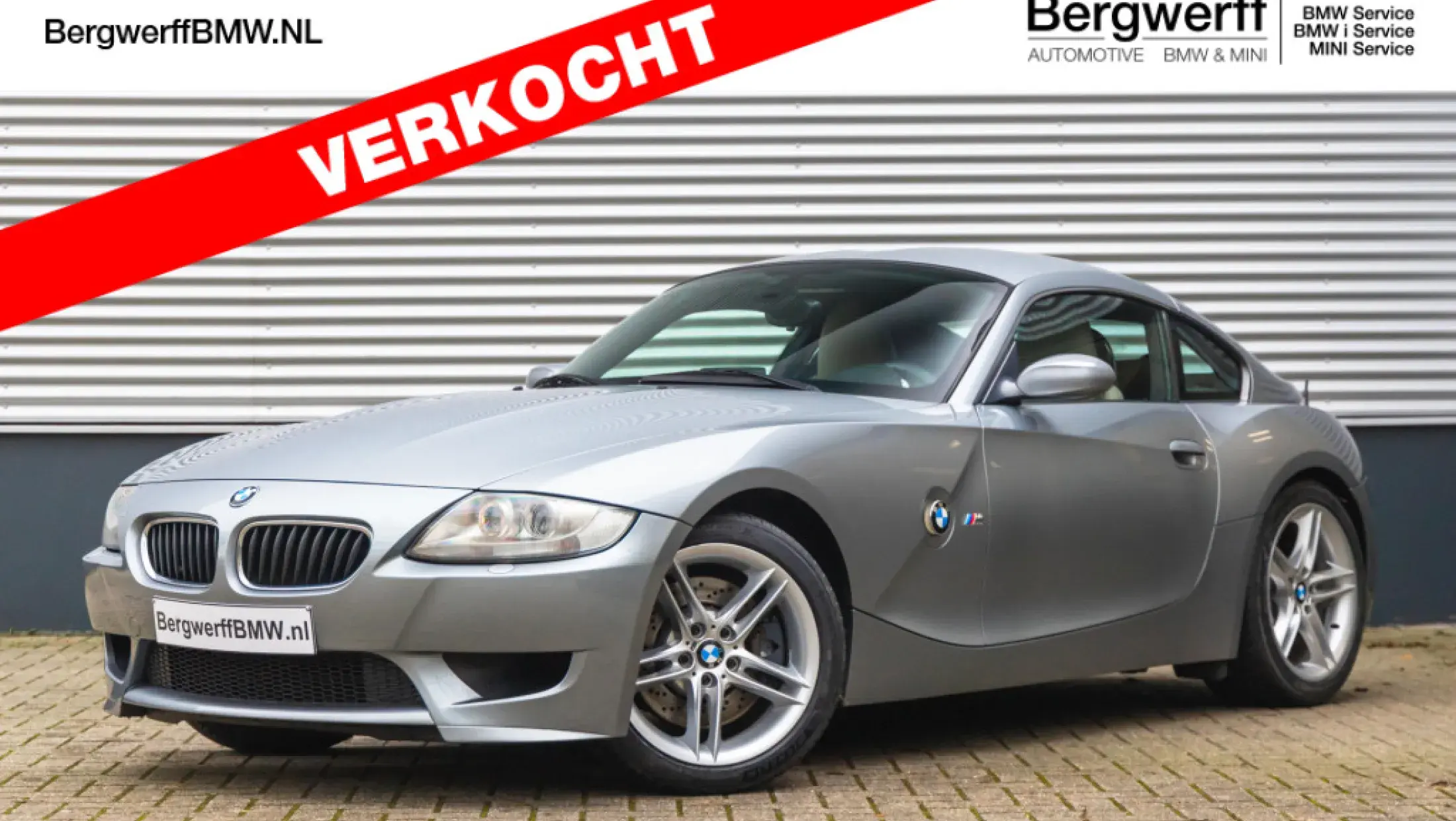 BMW Z4 M Coupé 3.2 E86 Leder Walknappa Sepang Bronze hell Silver Grey Metallic Handgeschakeld