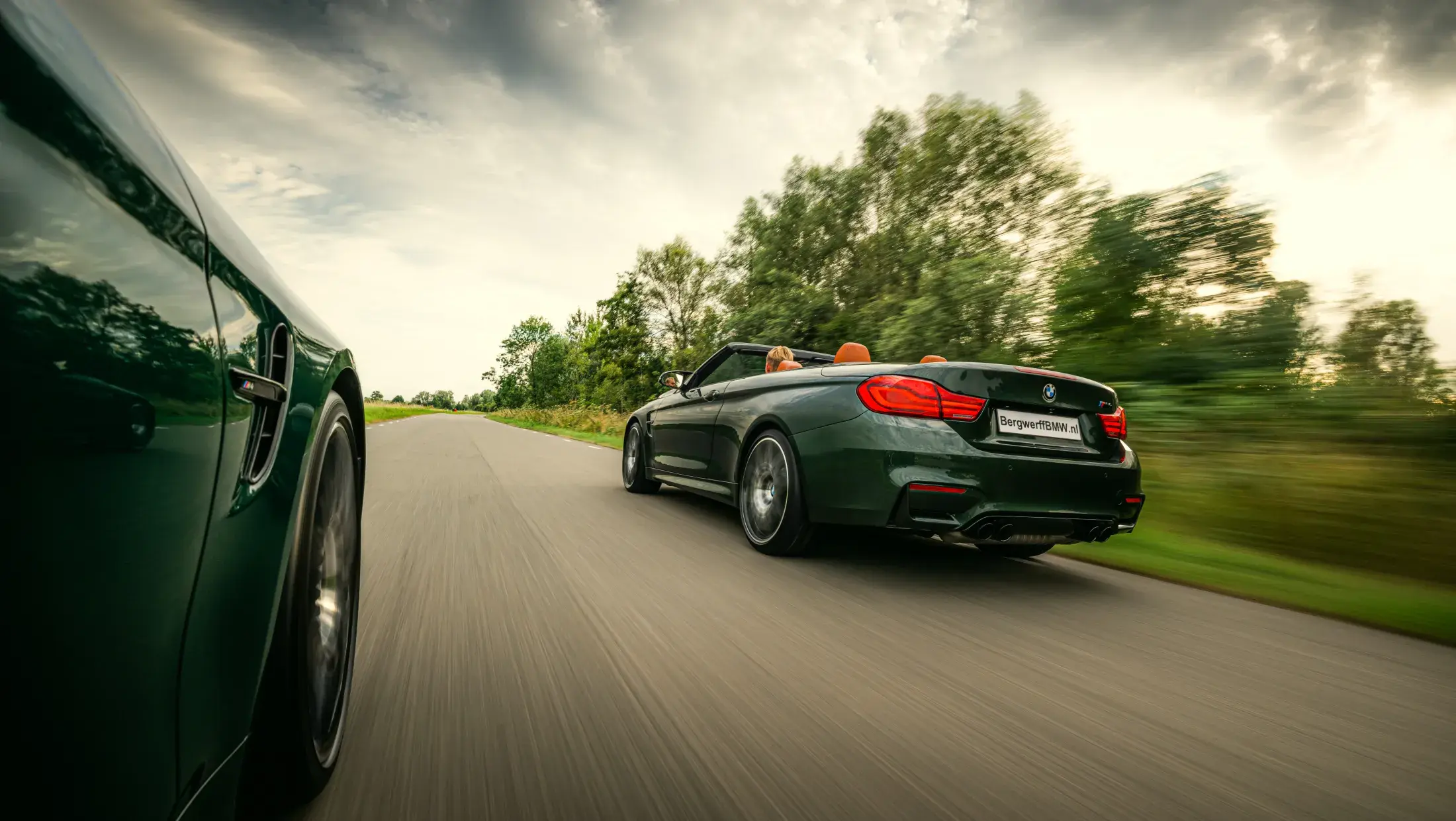 BMW M4 Competition Cabrio BMW Individual Special Request British Racing Green.