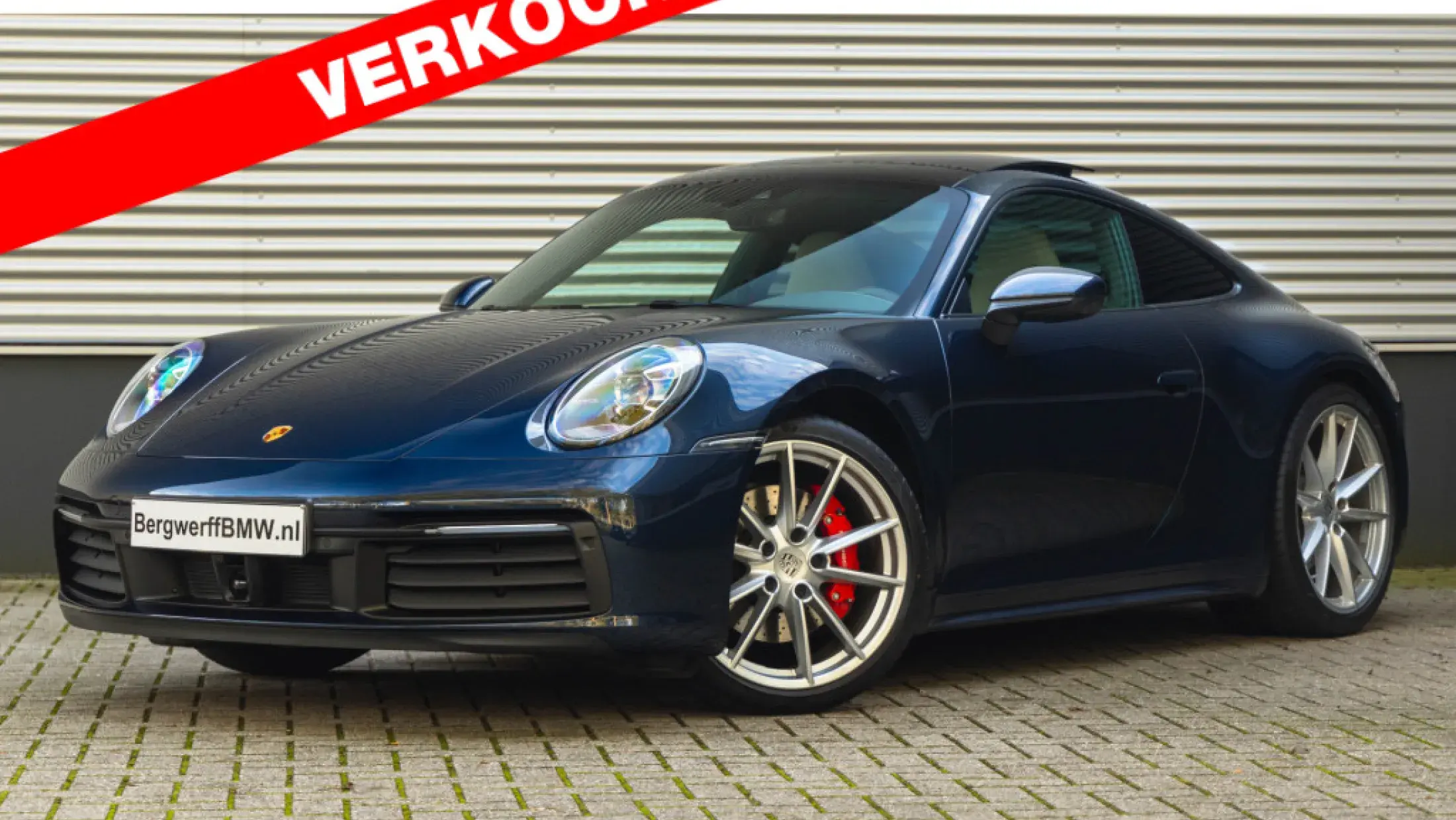 Porsche 911 3.0 Carrera S Nacht Blau Metallic Bicolor Leder Elfenweiss 992