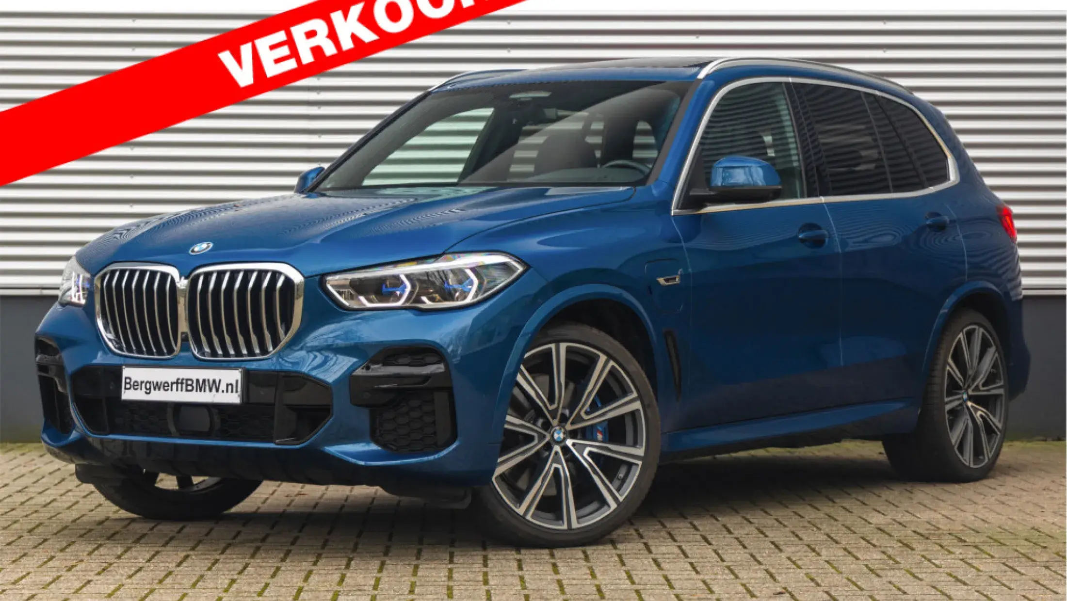 BMW X5 xDrive45e G05 BMW Individual Avus Blauw metallic Individual Vollederausstattung Schwarz