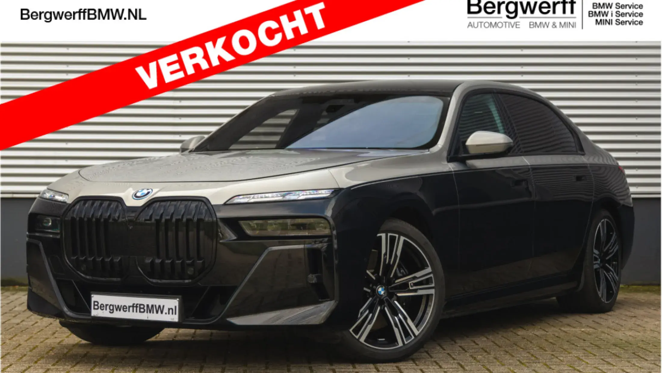 BMW i7 xDrive60 M Sport Pro Two Tone G70 BMW Individual Leder Merino Exclusief Schwarz Electric