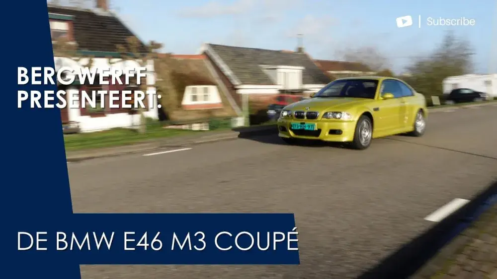 Bergwerff presenteert: De BMW E46 M3 SMG