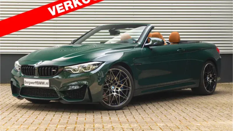 BMW M4 Competition Cabrio BMW Individual Special Request British Racing Green