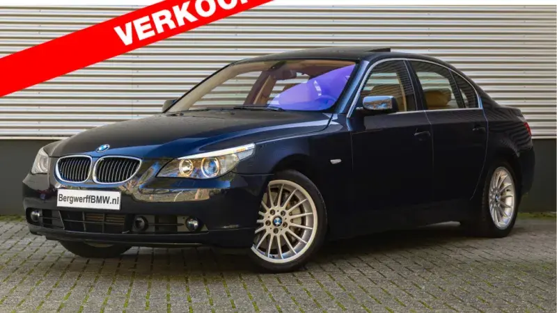 BMW 550i E60 Limousine - one owner - youngtimer - night vision 