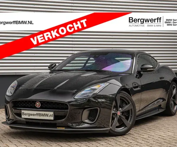 Jaguar F-Type 3.0 V6 RWD 400 Sport Santorini Black Pearl Metallic Bergwerff