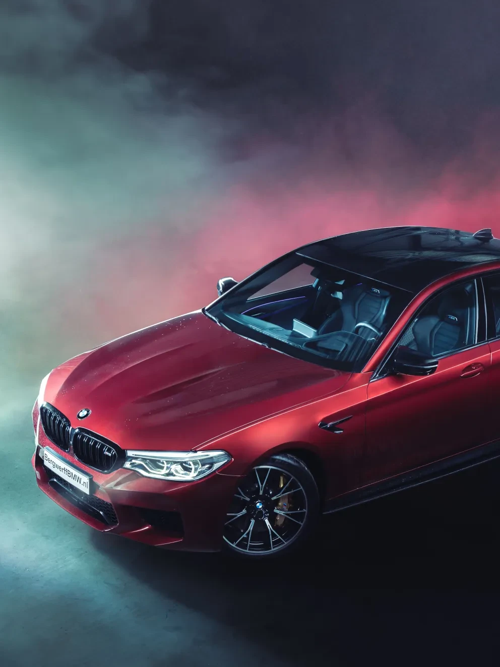 BMW 5-serie M5 Competition - Individual ''Indianapolis Red'' - Carbon Brakes