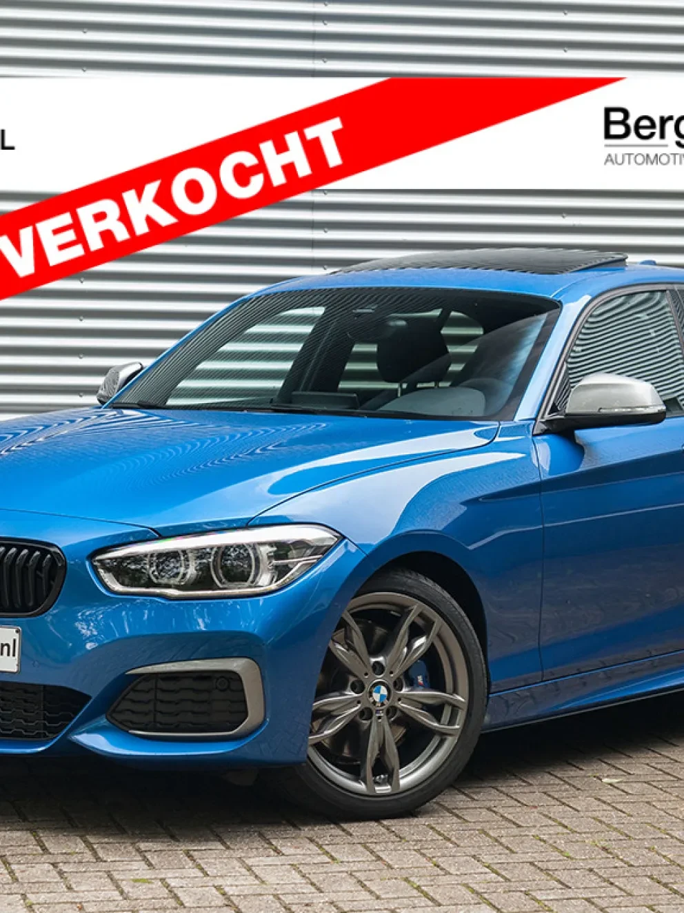 BMW 1-serie M140i 5-deurs xDrive M-Performance Estoril Blue II F20 Bergwerff