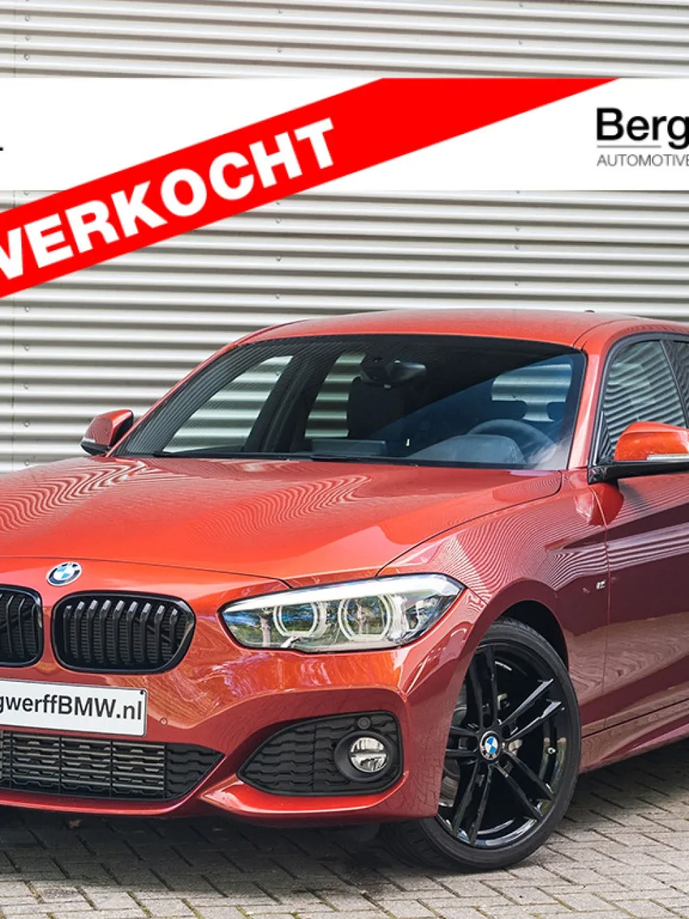 BMW 118i F20 F21 LCI Sunset Orange Valencia Orange Dakota Schwarz Bergwerff