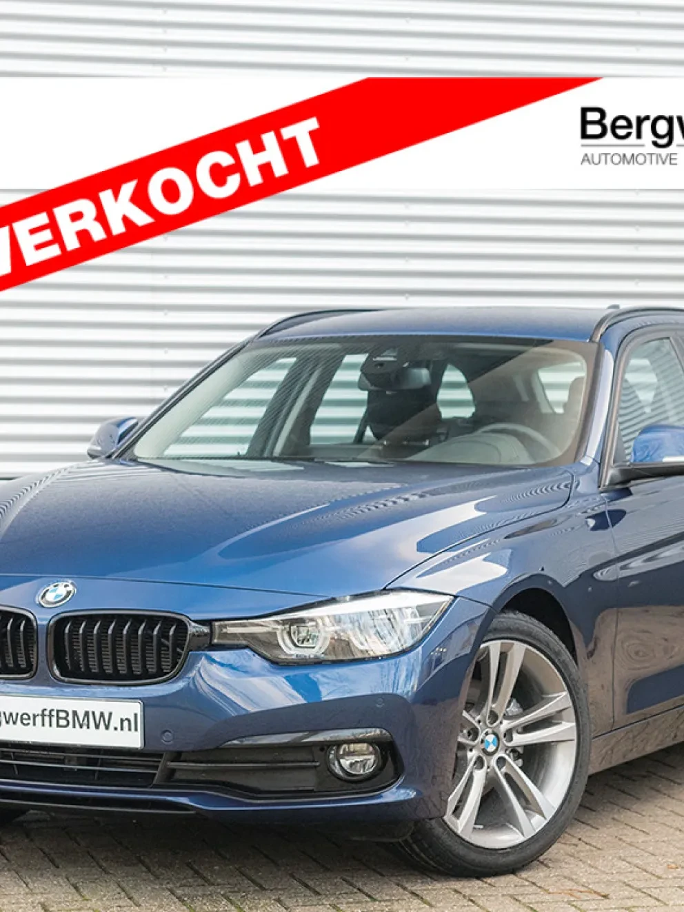 BMW 320d Touring F31 LCI Mediterranblau Dakota Schwarz Leder Bergwerff
