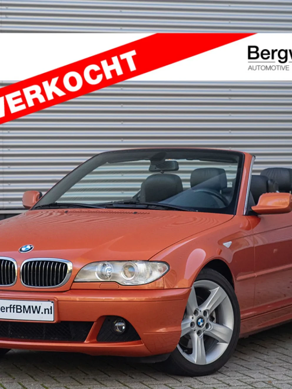 BMW 325Ci Cabrio Individual Coloured Gold Metallic E46 Bergwerff