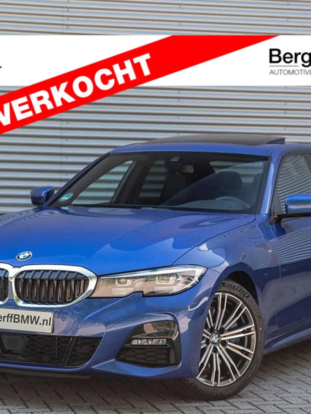 BMW 330i M-Sport Portimao Blau G20 Bergwerff