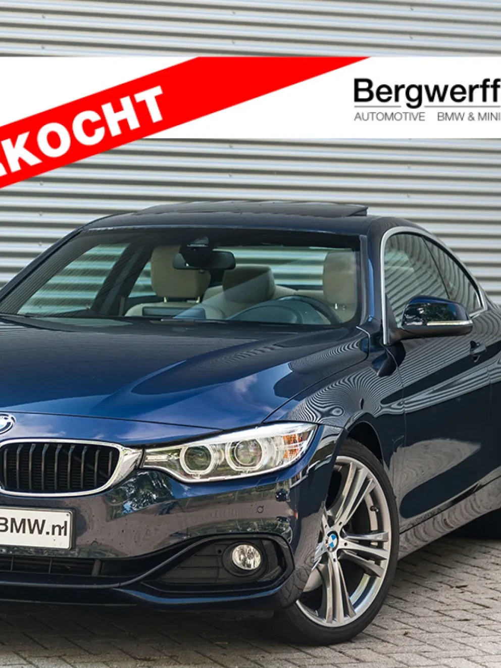 BMW 428i High Executive Imperialblau F32 Bergwerff