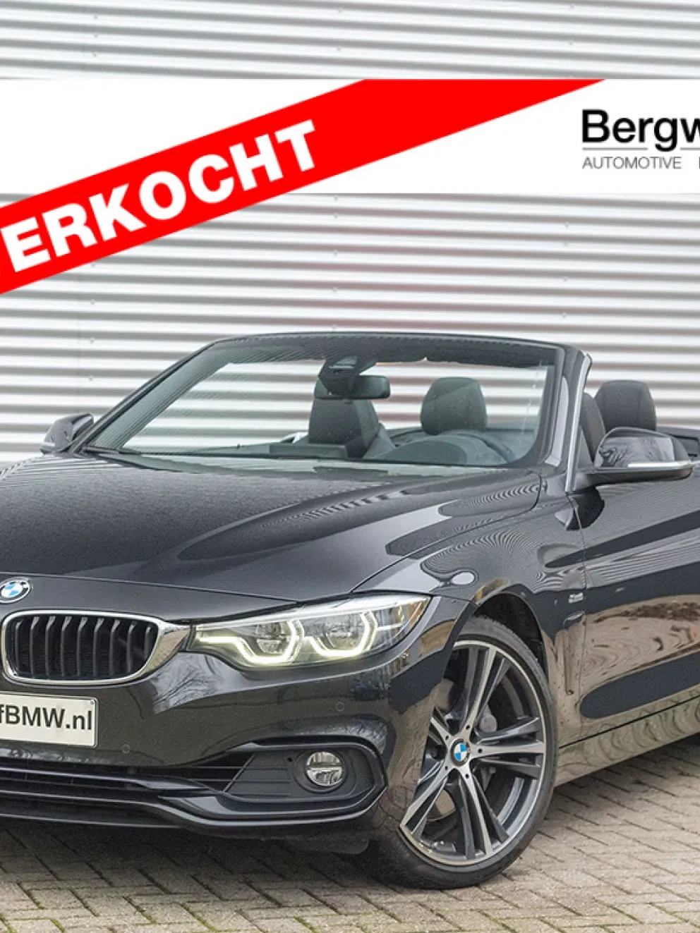 BMW 440i Cabrio F33 Saphir Zwart Dakota Schwarz High Executive Bergwerff