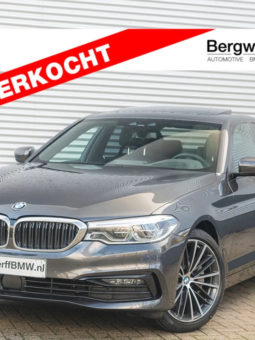 BMW 530i Sedan Sophistograu Nappa leder G30 High Executive Bergwerff