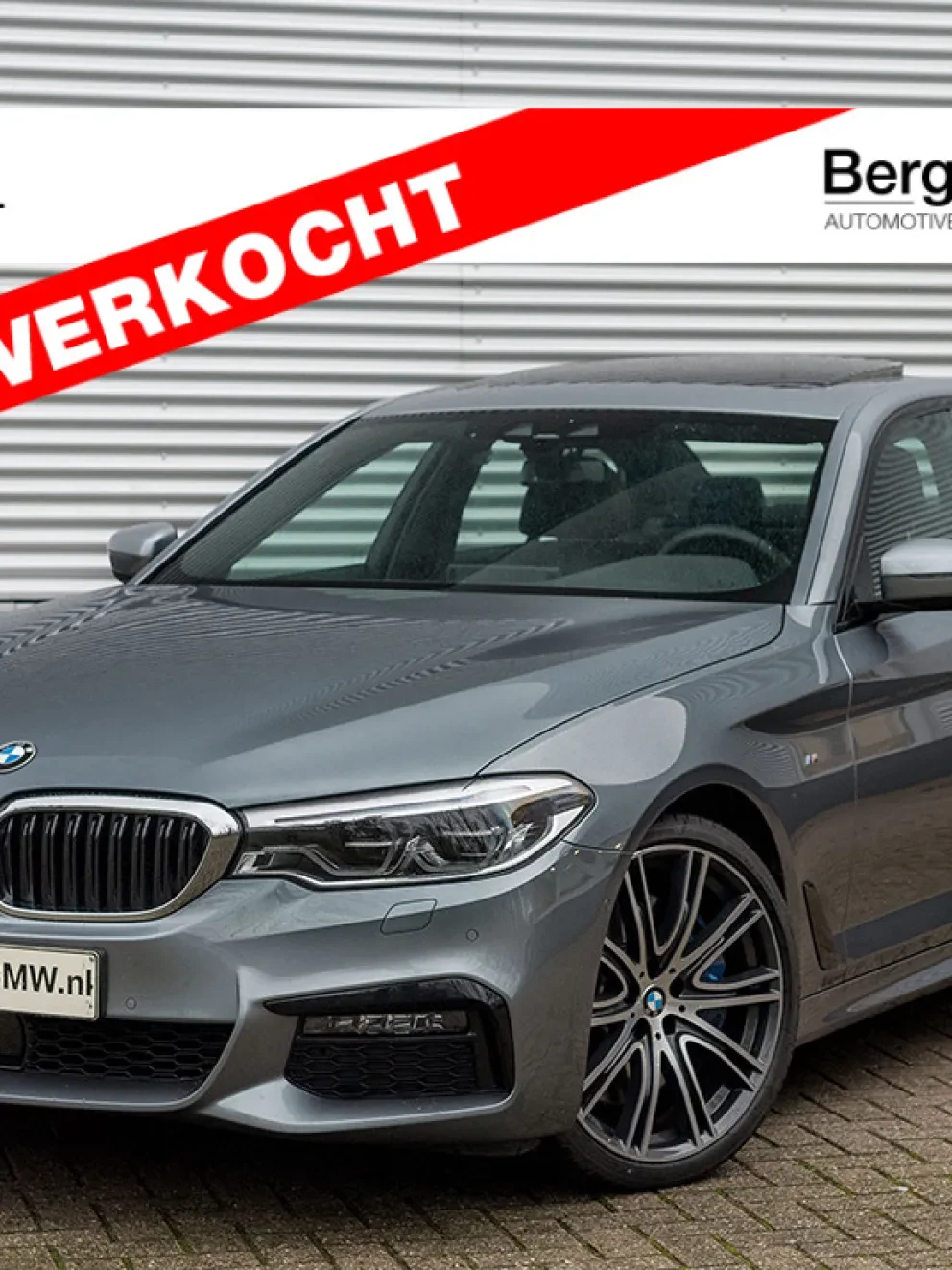 BMW 540i xDrive High Executive M-Sport Bluestone Metallic G30 Bergwerff