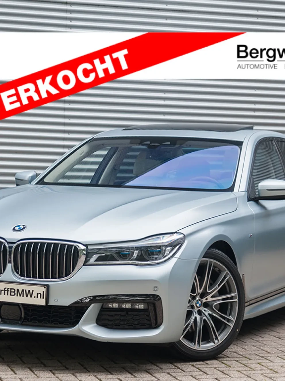 BMW 740d xDrive 40 Jahre 7er Edition Frozen Silver G11 Bergwerff