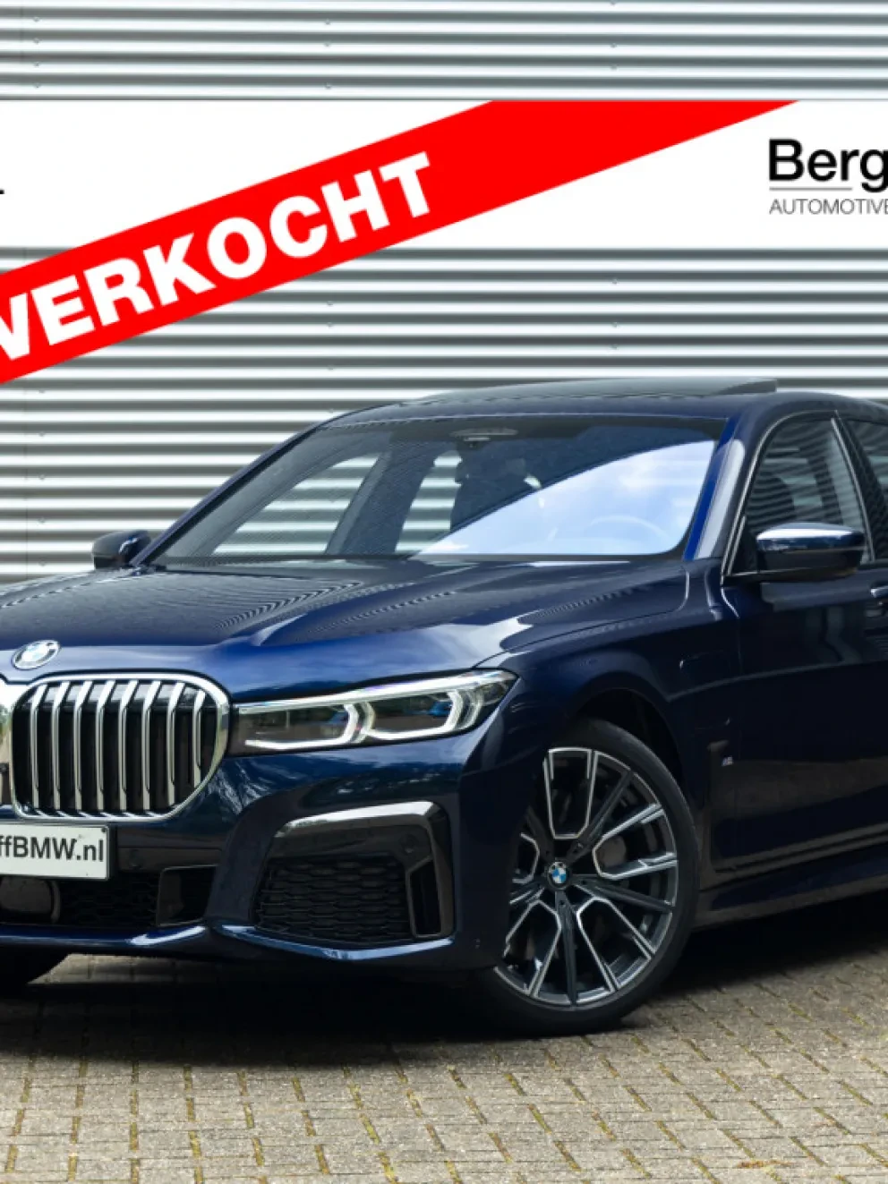 BMW 745e Sedan Tansanitblau 'Nappa' uitgebreid Schwarz G11 Plugin Hybride Bergwerff