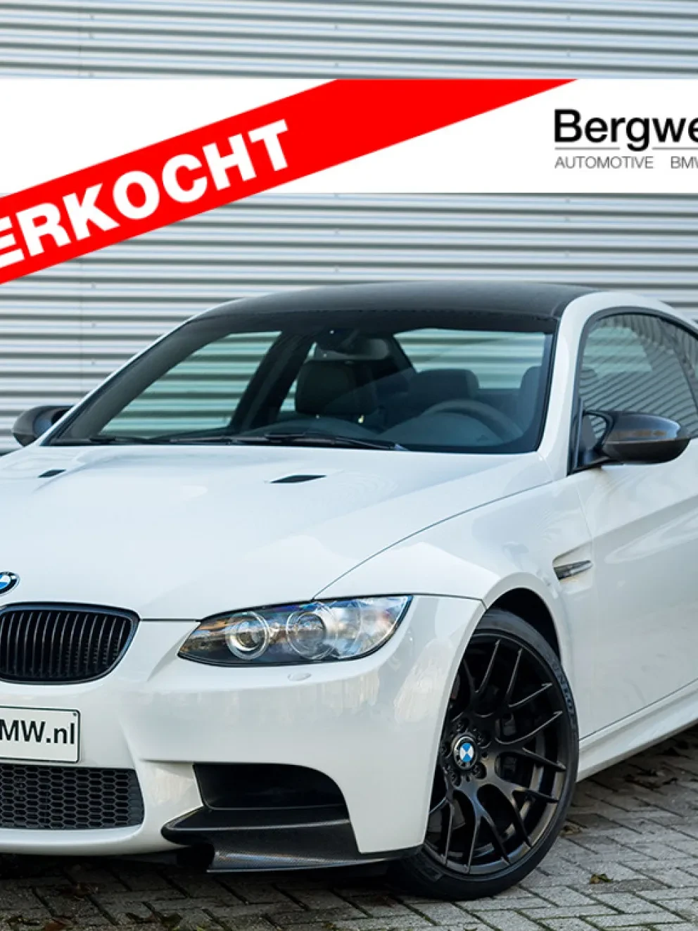 BMW M3 Competition Coupé Alpinweiss E92 Bergwerff