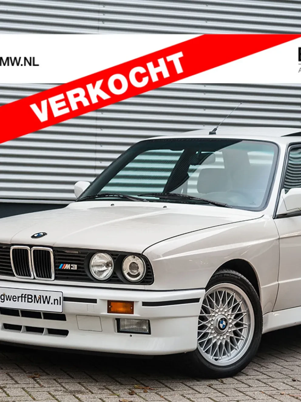 BMW M3 E30 Alpinweiss Bergwerff
