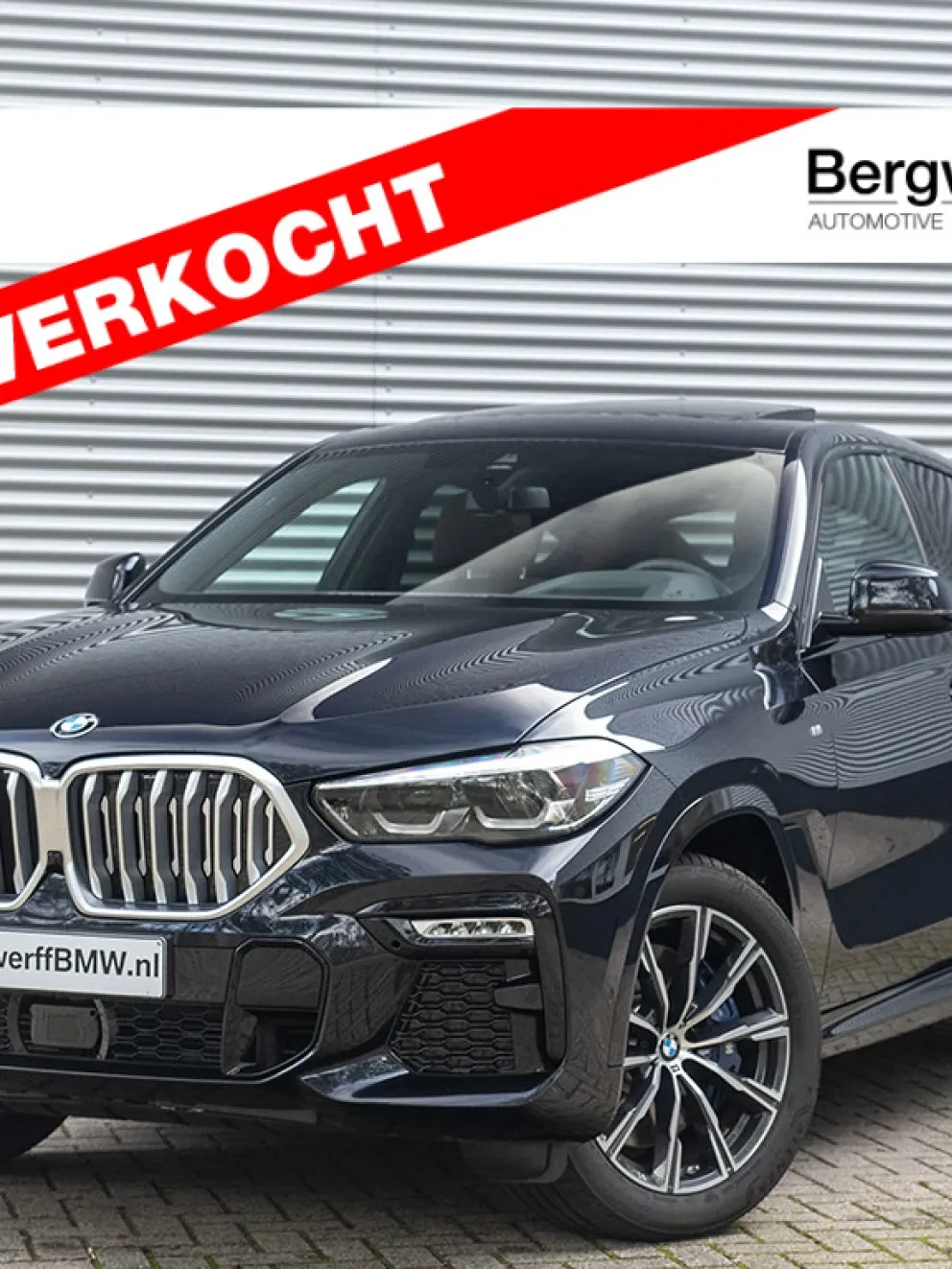 BMW X6 xDrive30d High Executive M-Sport Carbonschwarz G06 Bergwerff