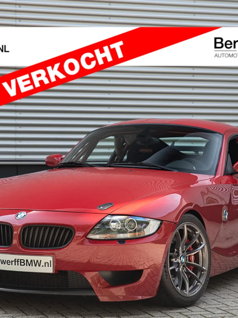 BMW Z4 Coupé M Trackday Ringtool Imola red New England Bicolor Imolarot E86 Bergwerff