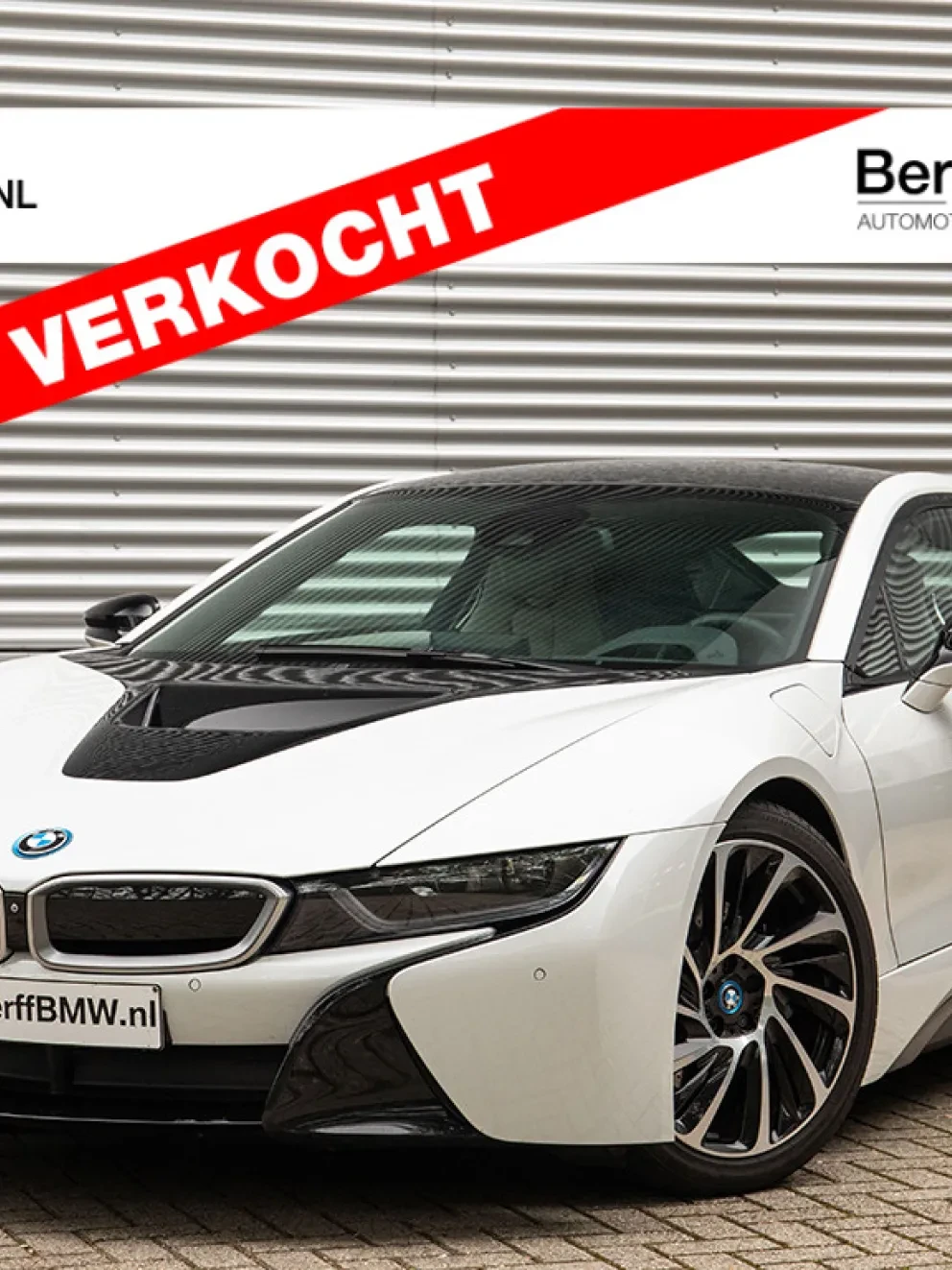 BMW i8 1.5 Kristallweiss Spheric Carumgra I12 Bergwerff