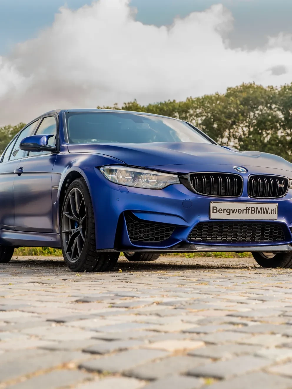 BMW M3 CS Individual Frozen Dark Blue F30 LCI Merino amarobrown Sedan Bergwerff