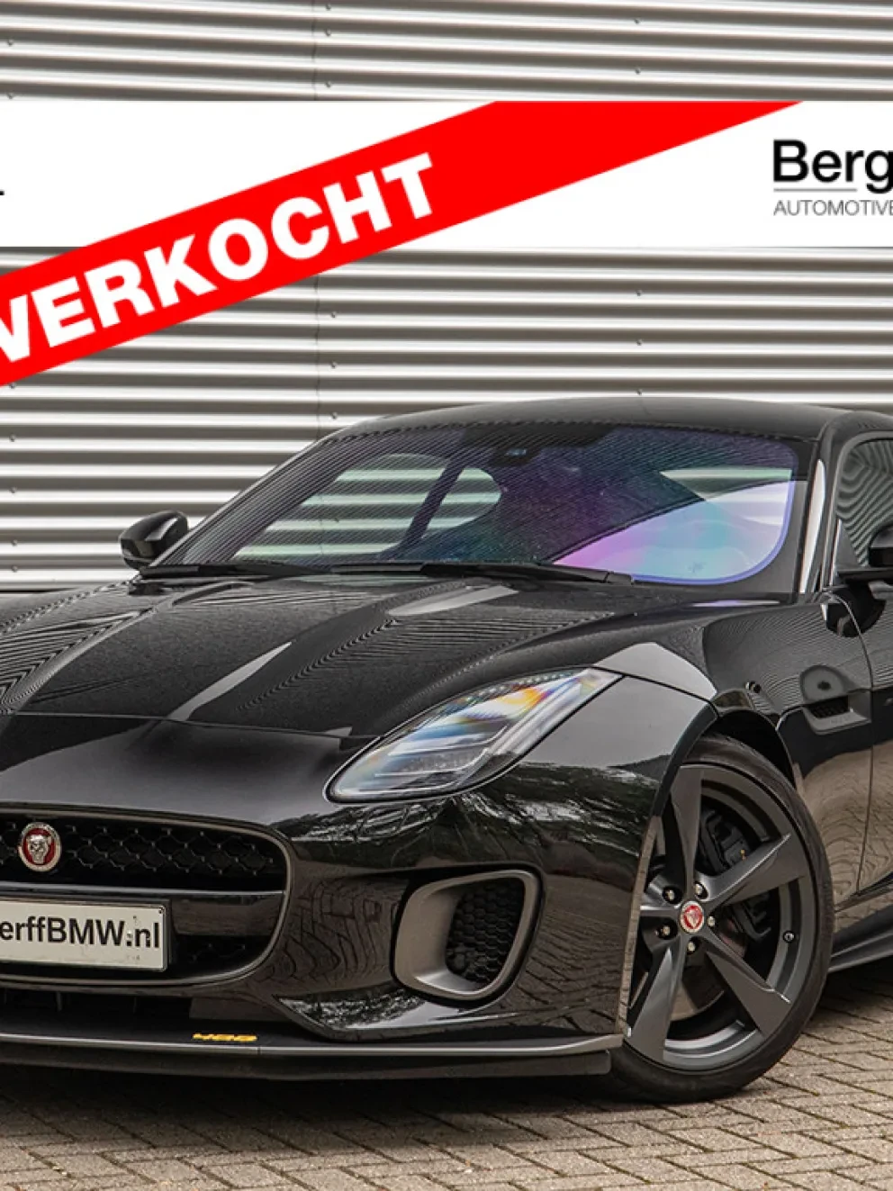 Jaguar F-Type 3.0 V6 RWD 400 Sport Santorini Black Pearl Metallic Bergwerff