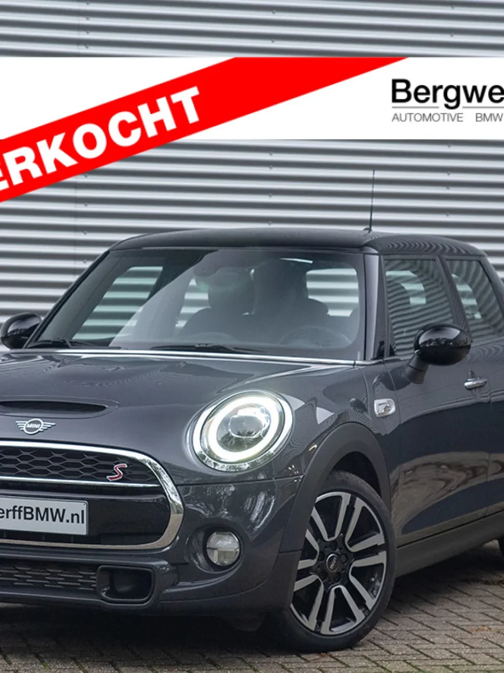 MINI Cooper S 2.0 Thunder Grey F55 Bergwerff
