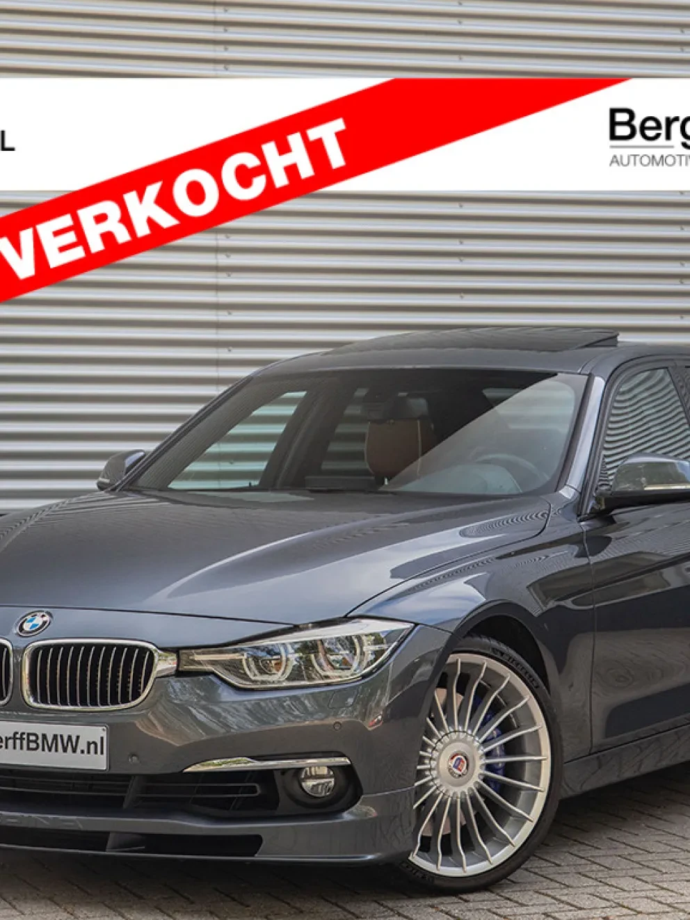 ALPINA B3 Bi-Turbo BMW 3-serie F30 Mineralgrau Metallic Bergwerff