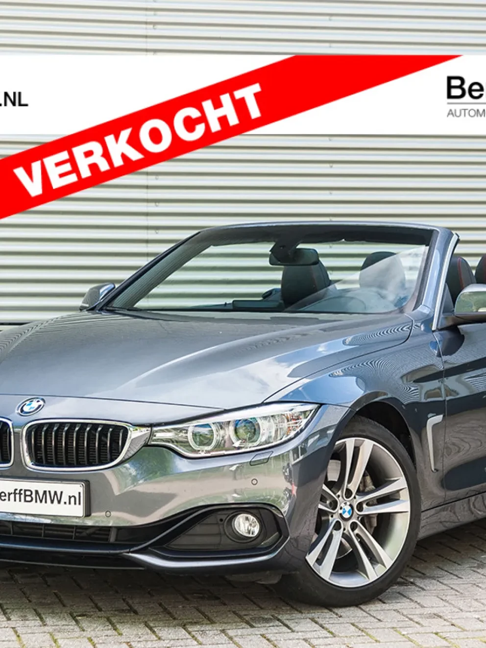BMW 435i Cabrio High Executive Mineralgrau Metallic F33 Bergwerff