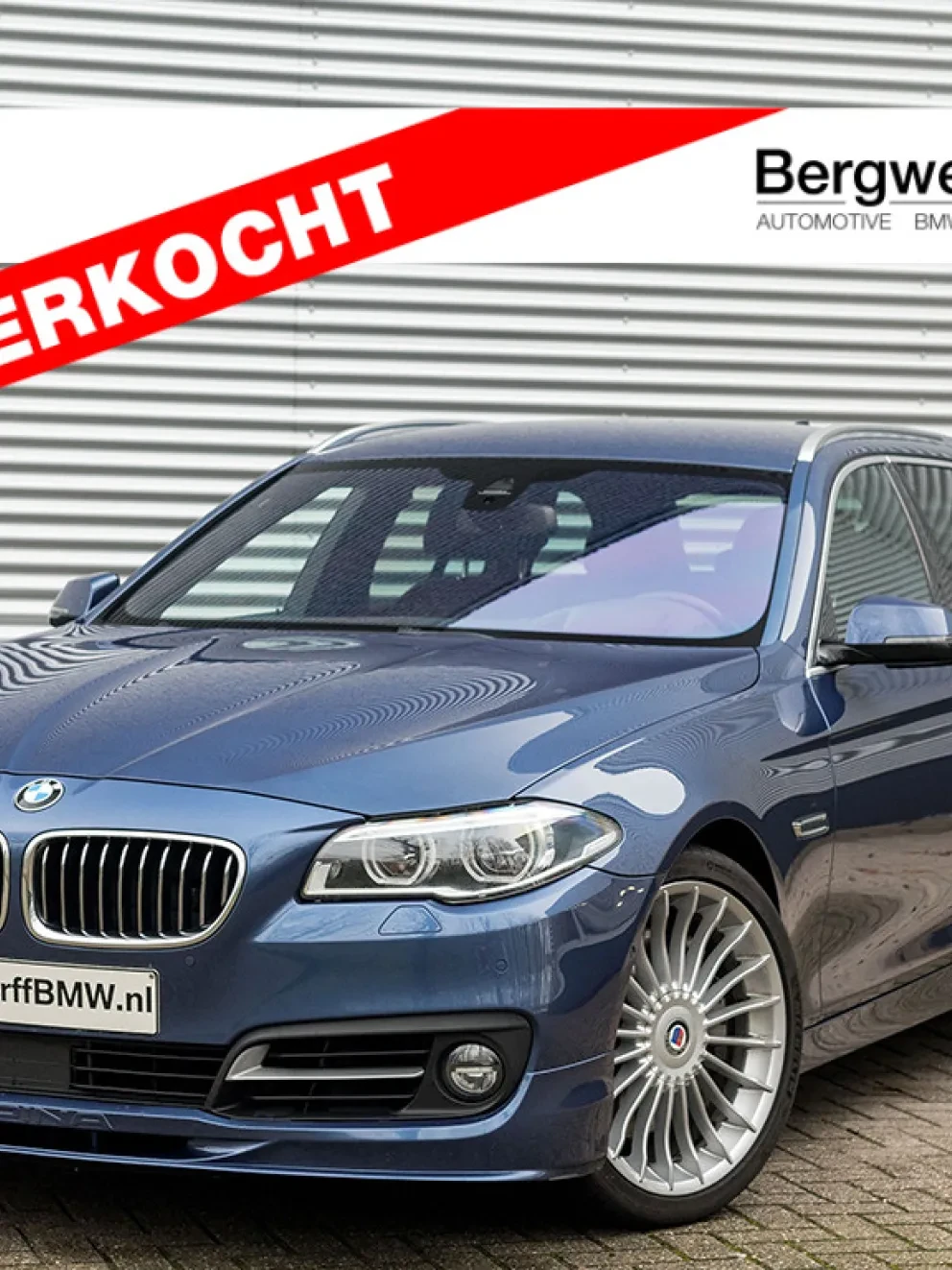 BMW 5-serie Touring ALPINA D5 Bi-Turbo Alpinablau II Metallic F11 Bergwerff
