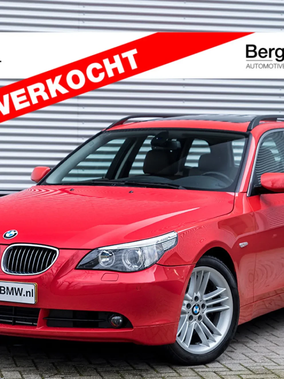 BMW 545i Touring Individual Feuer Rot E61 Bergwerff
