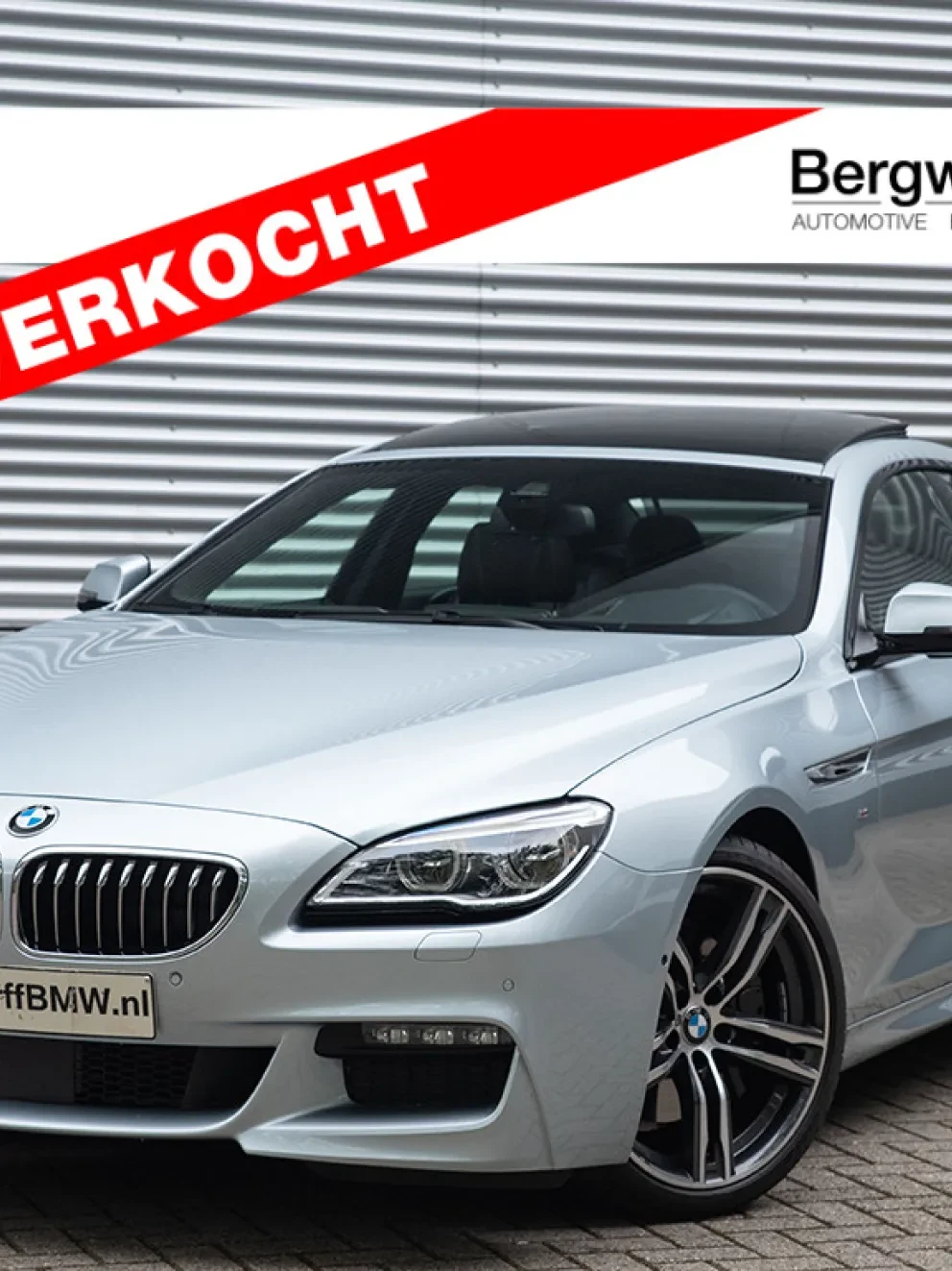 BMW 640i  Gran Coupé M-Sport Silverstone Metallic F06 Bergwerff