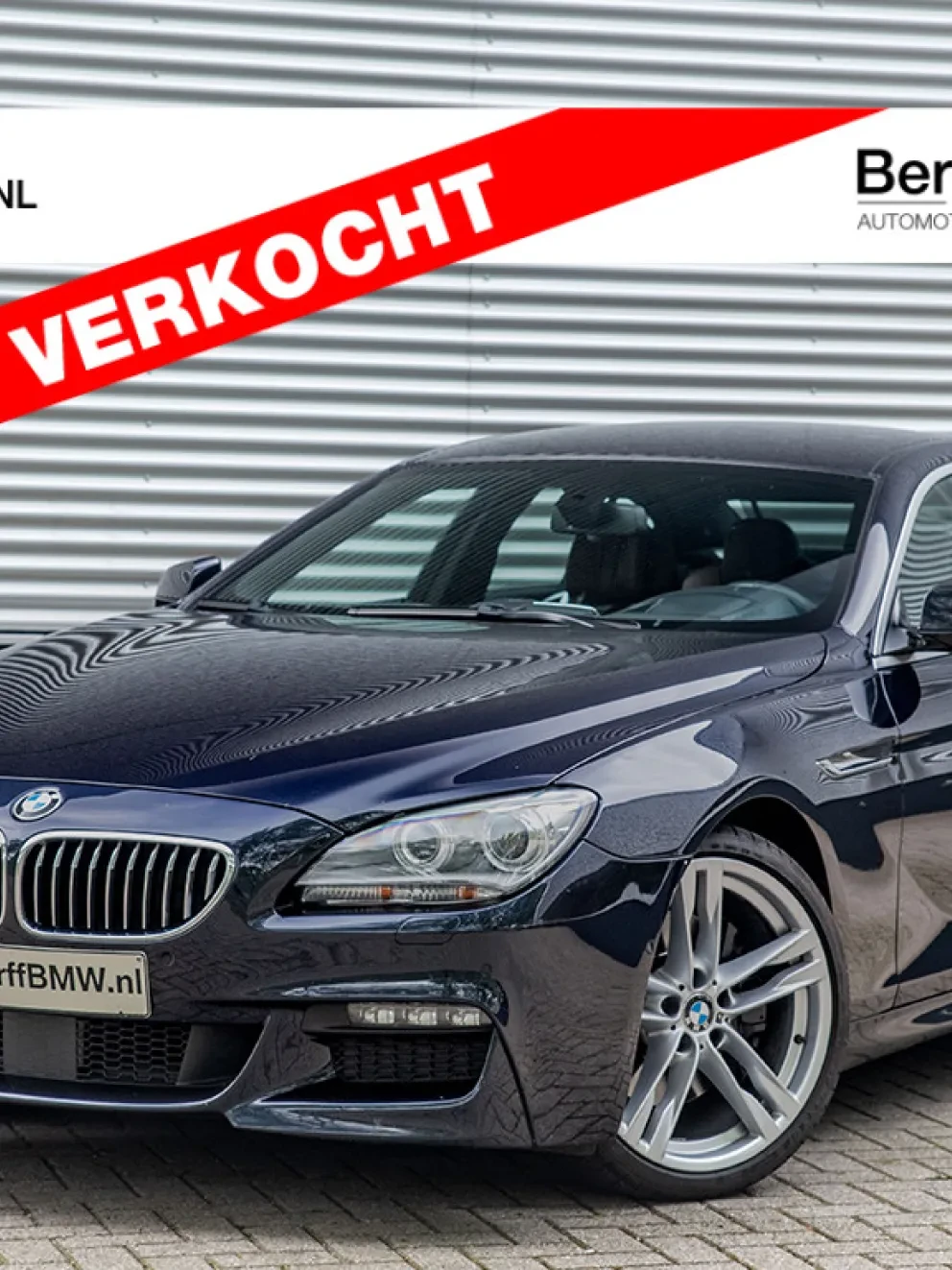 BMW 640i Gran Coupé M-Sport Carbonschwarz F06 Bergwerff