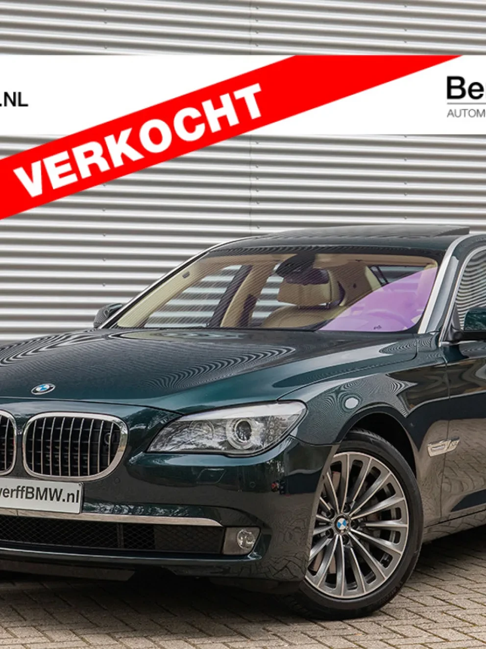 BMW 760i Individual Tiefgruen F01 Bergwerff