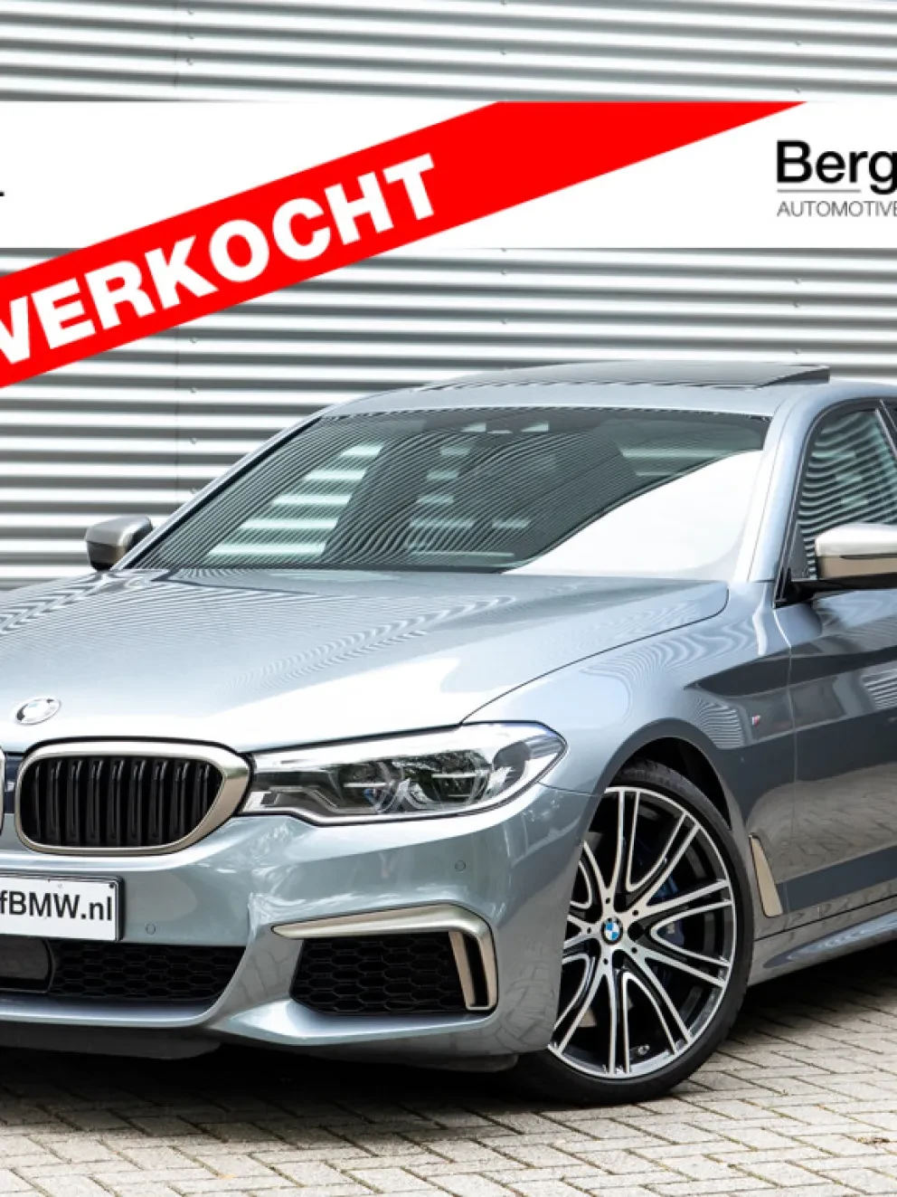 BMW M550i xDrive Bluestone Metallic G30 Bergwerff