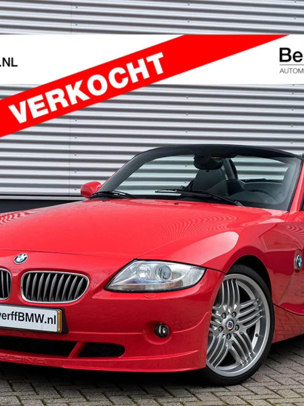BMW Z4 ALPINA Roadster S Hellrot E85 Bergwerff