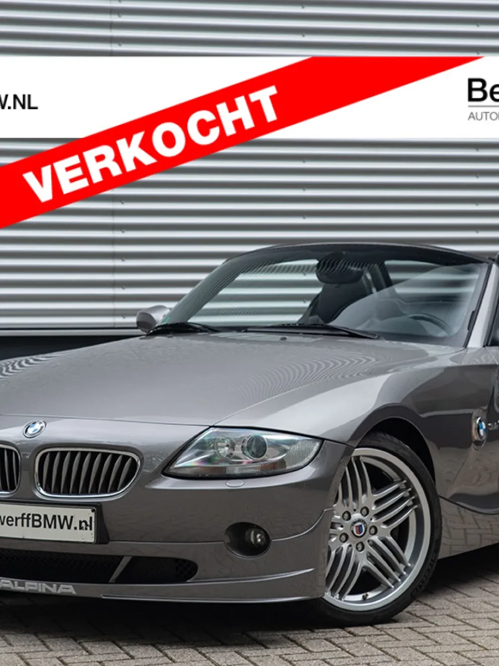 BMW Z4 ALPINA Roadster S Sterlinggrau E85 Bergwerff