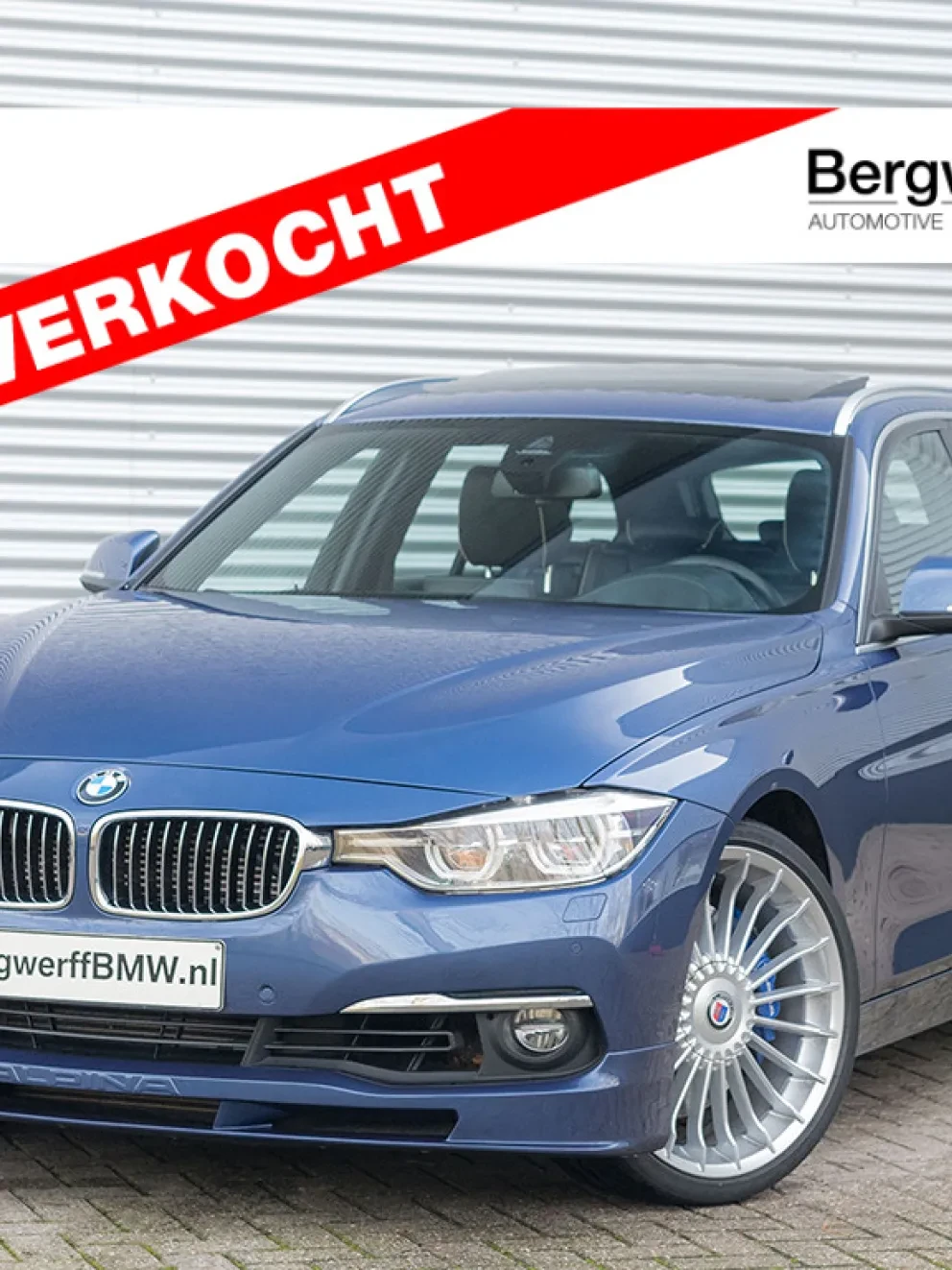 ALPINA B3 Touring Allrad Facelift F31 LCI Alpina Blue Metallic BMW Individual erweiterte Lederausstattung Schwarz