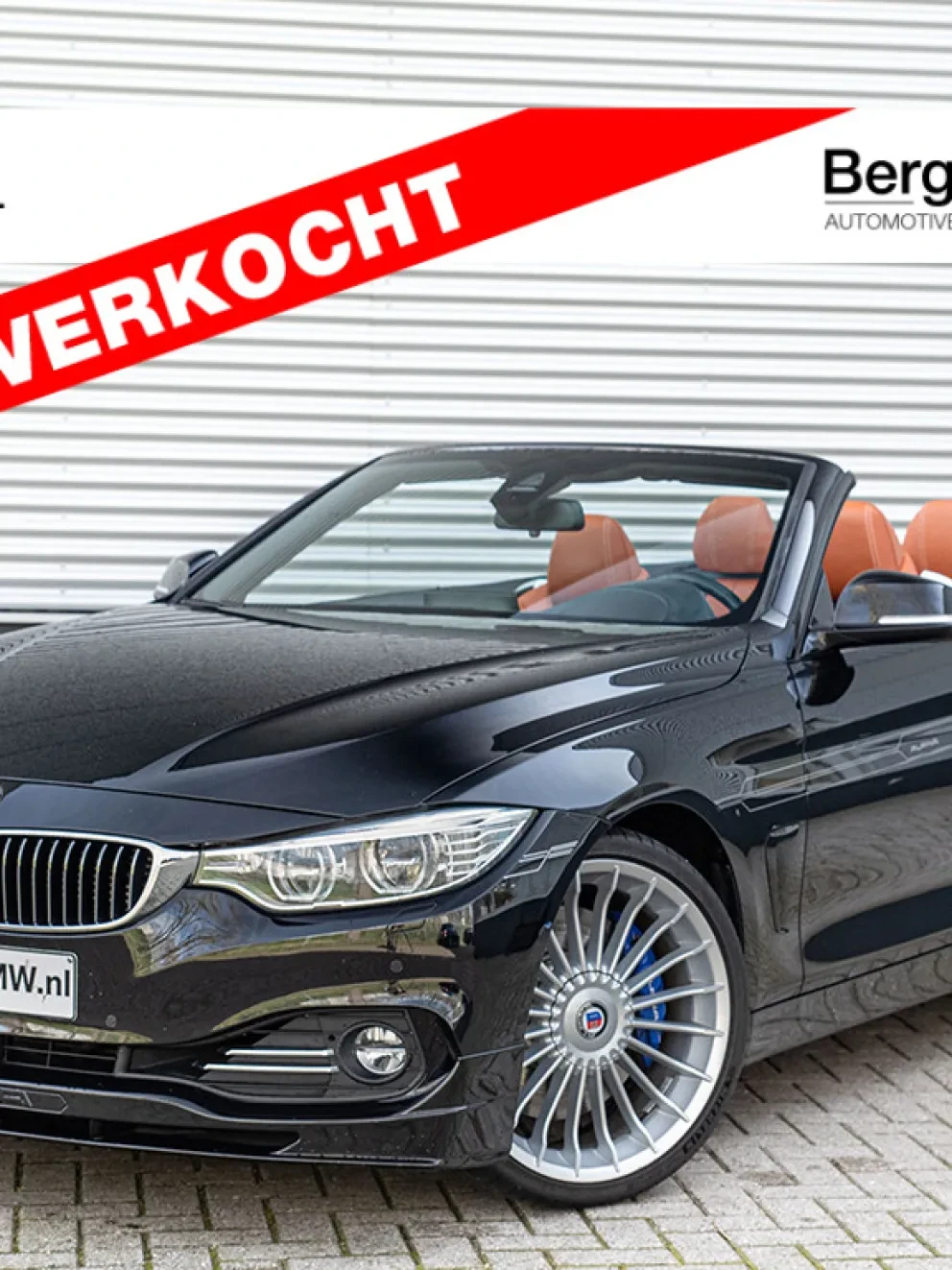 ALPINA B4 Cabrio F33 Jet Black BMW Individual erw. Lederausstattung Goldbraun Bergwerff